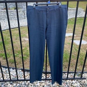 Haggar Navy Blue H26 Dress Pants 33x32
